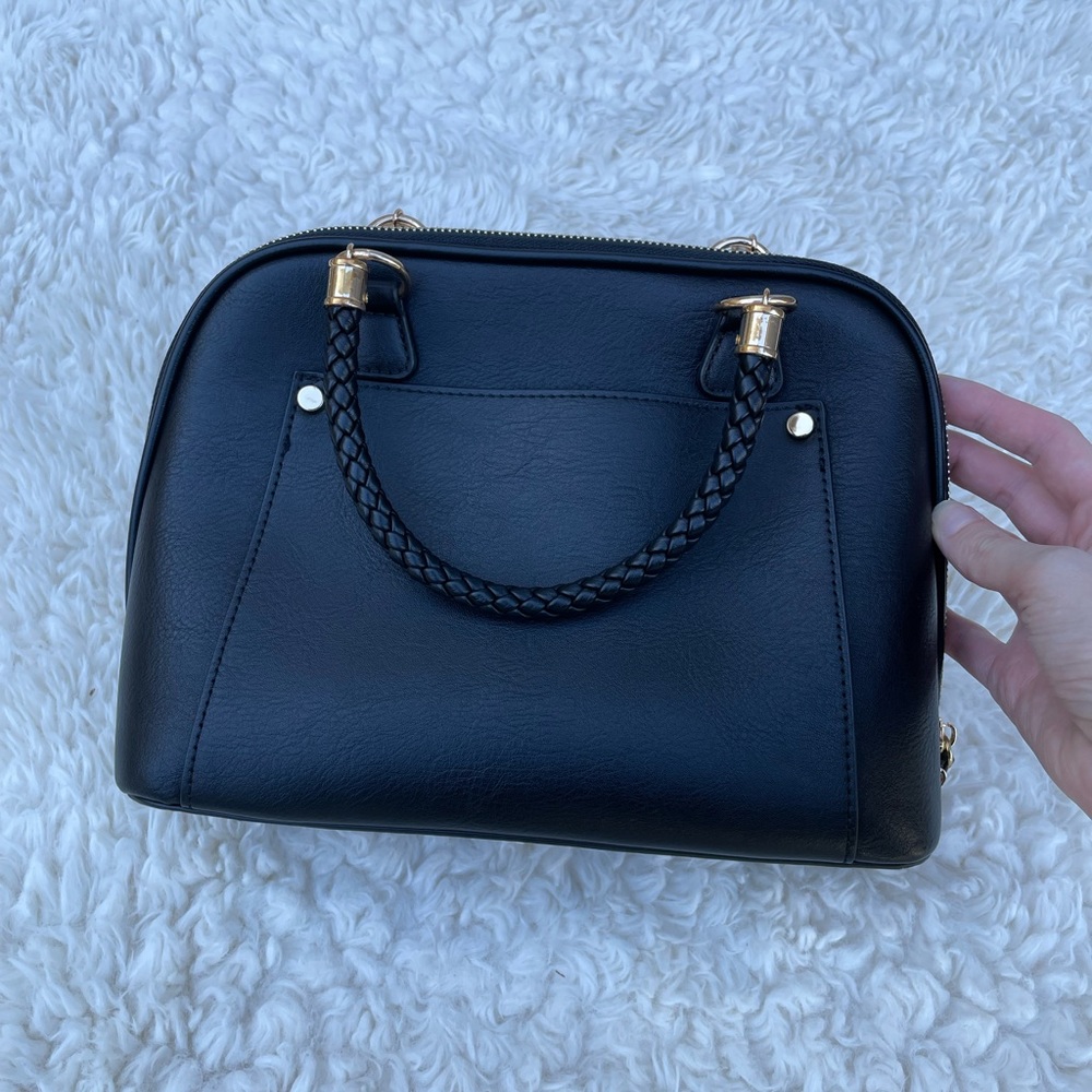 Madison West Black Crossbody Purse